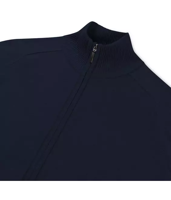 Santino Zip Cardigan Plano Ladies