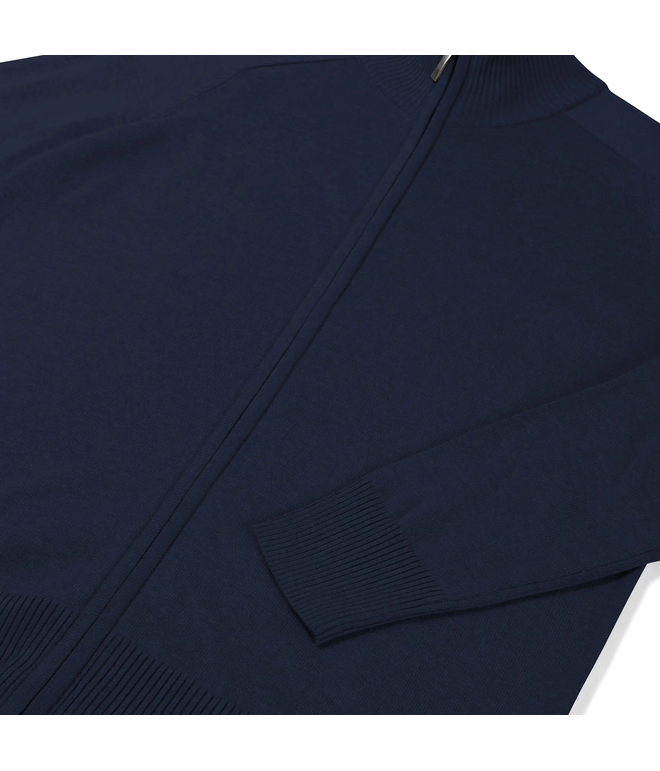 Santino Zip Cardigan Plano Ladies Navy, XS