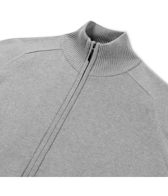 Santino Zip Cardigan Plano Ladies