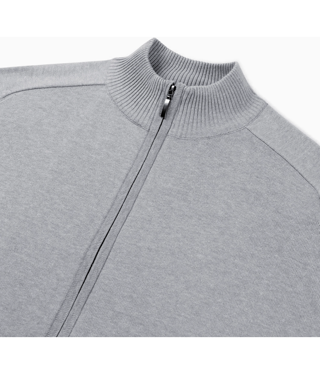 Santino Zip Cardigan Plano Sport Grey, S