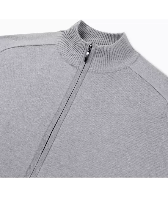 Santino Zip Cardigan Plano