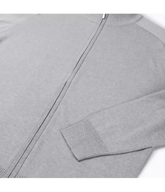 Santino Zip Cardigan Plano