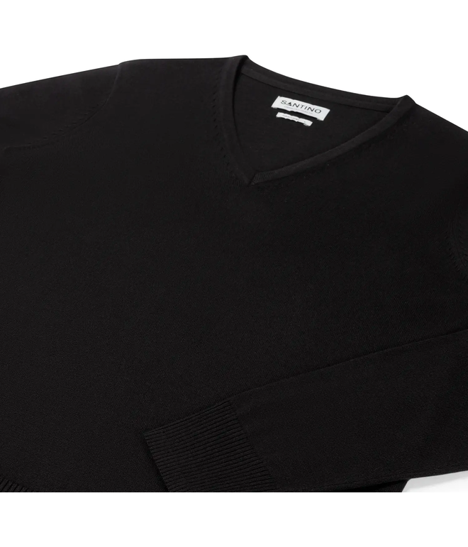 Santino Pullover Porto Ladies Black, S