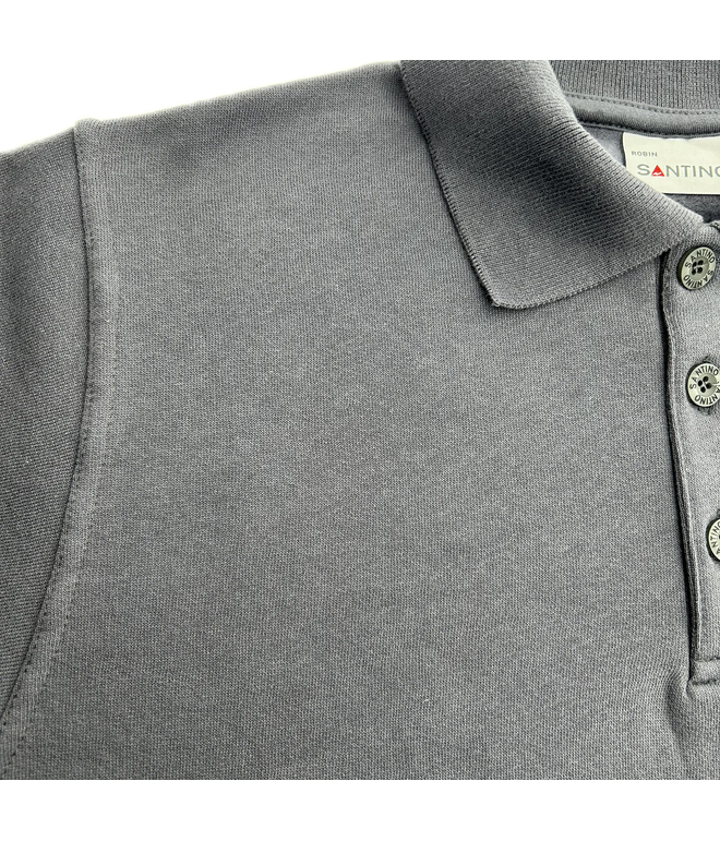 Santino Polosweater Robin Dark Grey, S