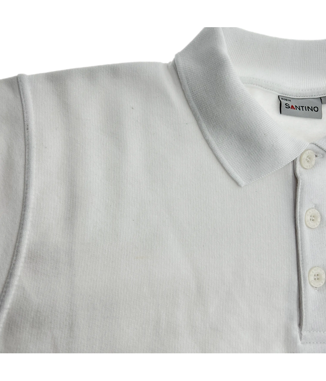 Santino Polosweater Robin White, XL