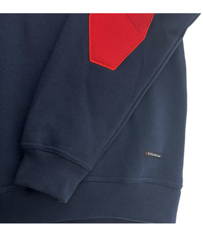 Santino Polosweater Tesla Real Navy / Red, M