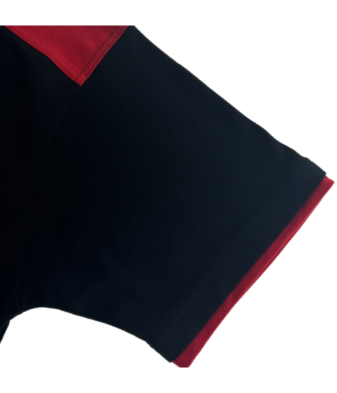 Santino Poloshirt Tivoli Black / Red, S