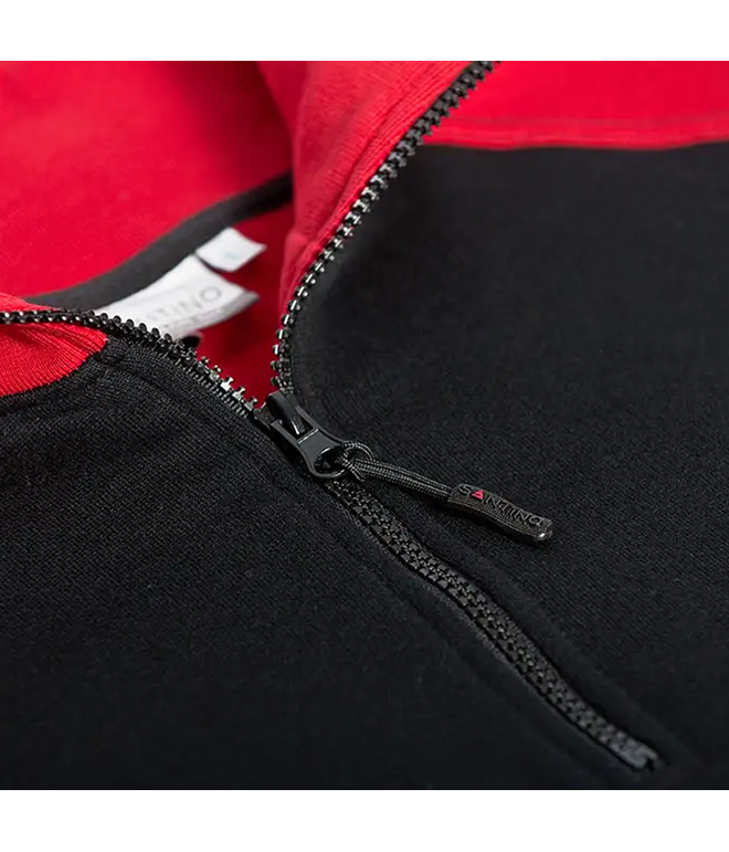 Santino Zipsweater Tokyo Black / Red, S