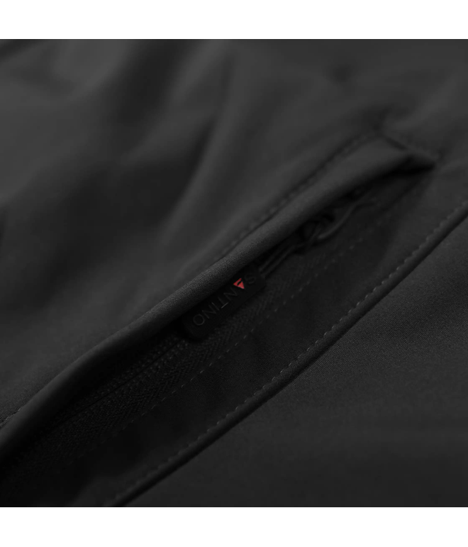 Santino Softshell Jacket Tour Black / Red, M