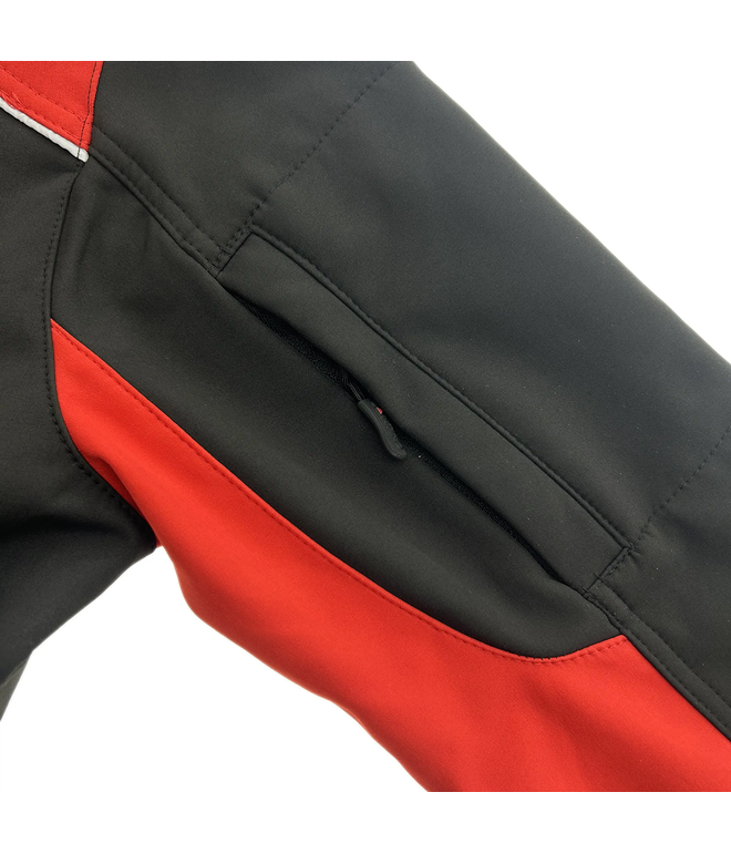 Santino Softshell Jacket Tour Black / Red, M
