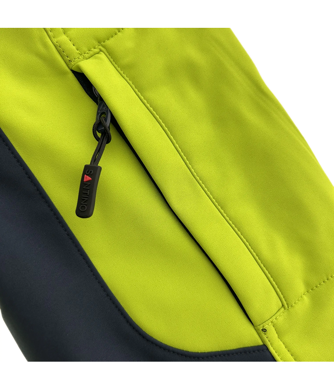 Santino Softshell Jacket Tour Lime / Real Navy, S
