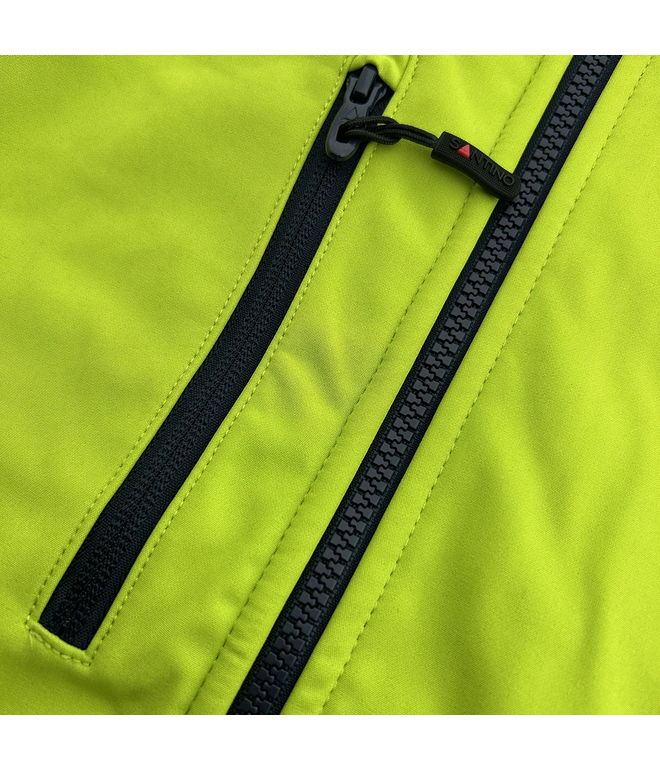 Santino Softshell Jacket Tour Lime / Real Navy, S