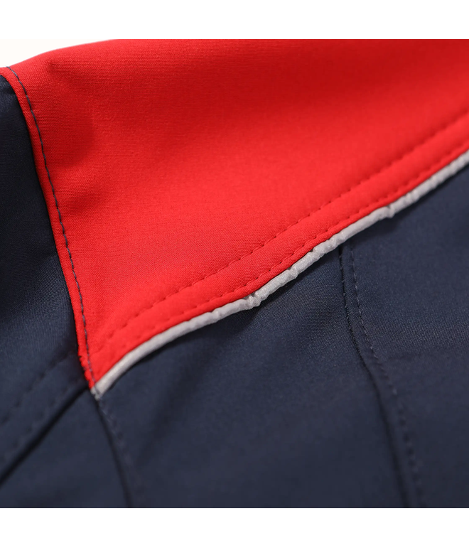Santino Softshell Jacket Tour Real Navy / Red, S
