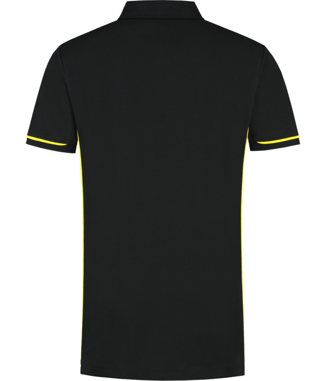 Santino Poloshirt Carsen+ Black / Yellow, S