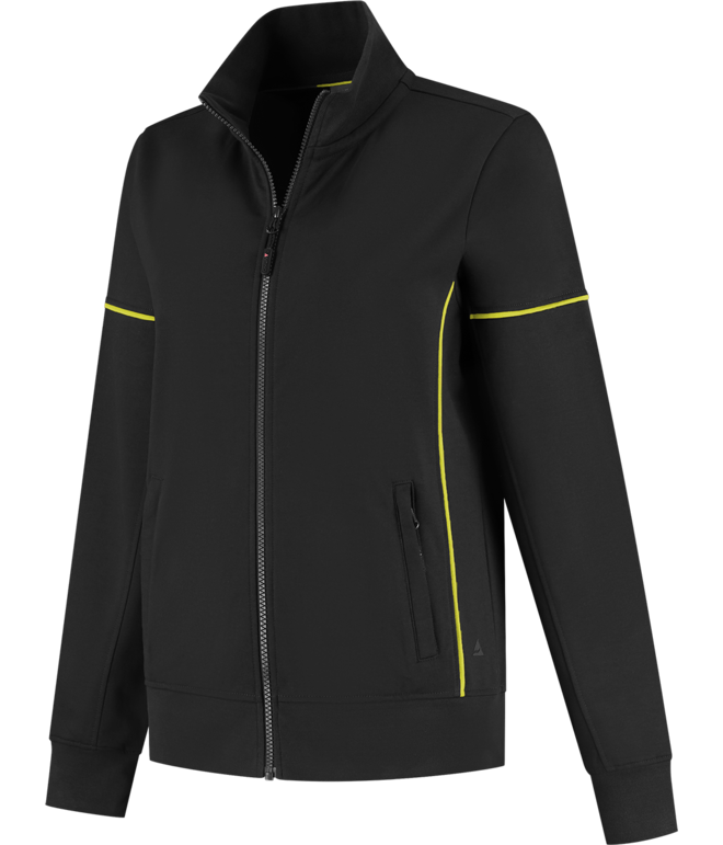 Santino Sweatvest Colt Ladies Black / Yellow, XS