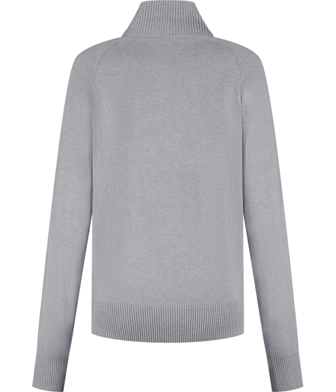 Santino Zip Cardigan Plano Ladies Sport Grey, XS