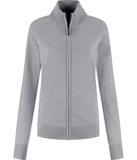 Santino Zip Cardigan Plano Ladies