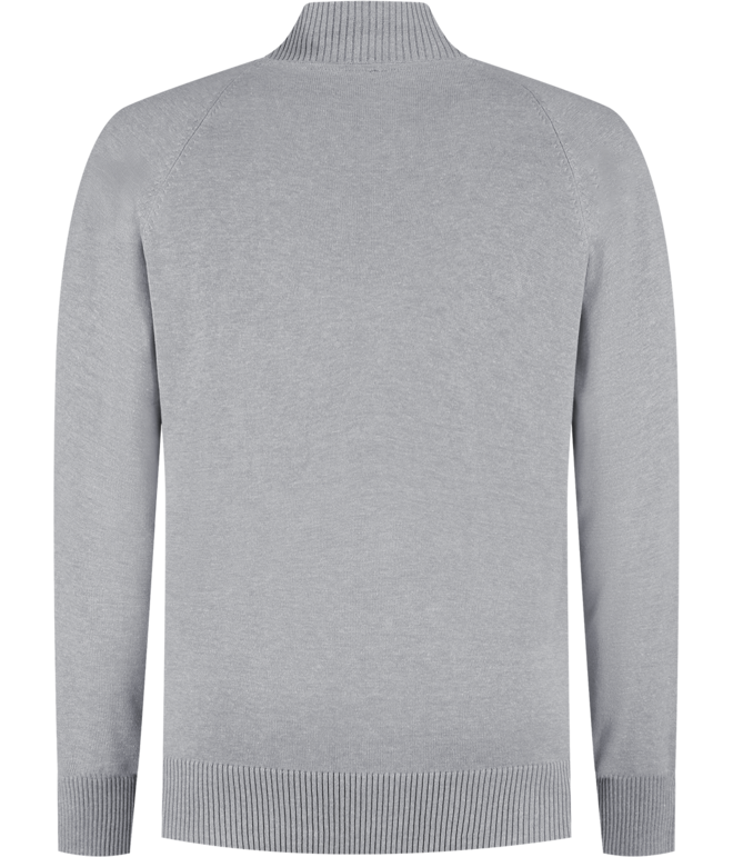Santino Zip Cardigan Plano Sport Grey, S