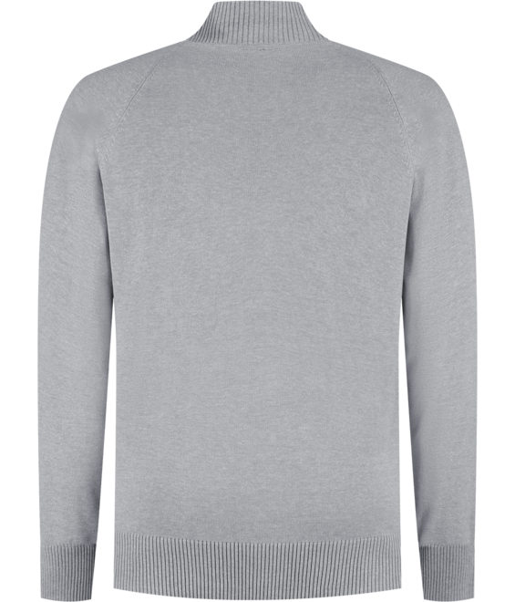 Santino Zip Cardigan Plano