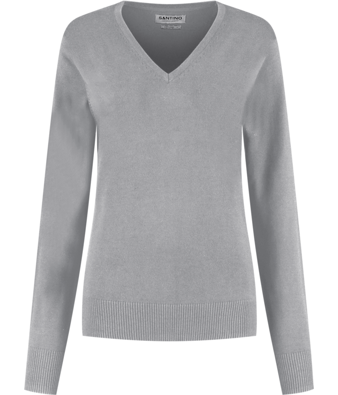 Santino Pullover Porto Ladies Sport Grey, XS