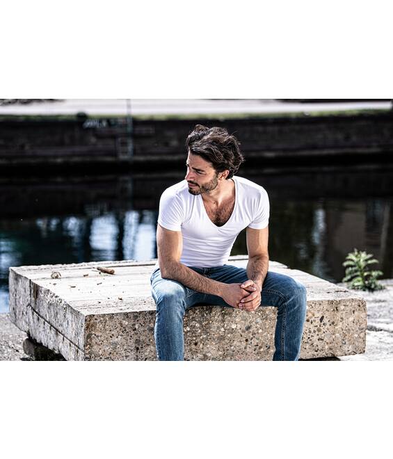 Santino T-shirt Jort V-neck