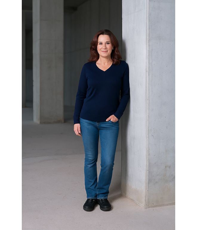 Santino Pullover Porto Ladies Navy, XS