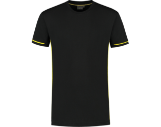 Santino T-shirt Cal+ Black / Yellow, S
