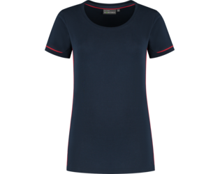 Santino T-shirt Cal Ladies Real Navy / Red, XS