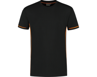 Santino T-shirt Cal Black / Orange, S