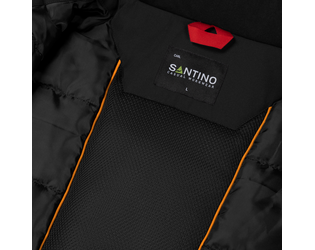 Santino Winter Jacket Carl Black / Orange, S