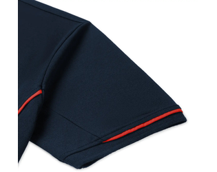 Santino Poloshirt Carsen+ Real Navy / Red, M