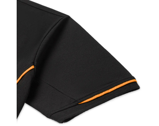 Santino Poloshirt Carsen Black / Orange, S