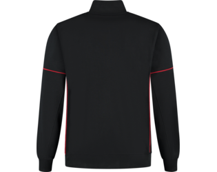 Santino Zipsweater Collin Black / Red, S