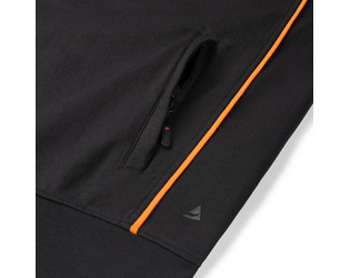 Santino Sweatvest Colt Black / Orange, S