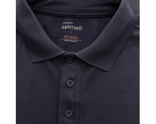 Santino Poloshirt Edinburgh Graphite, XS
