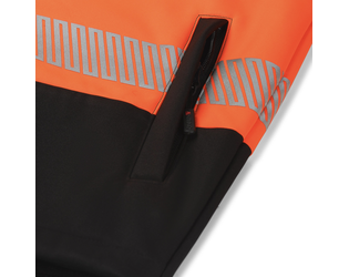 Santino Softshell Jacket Hinto Black / Fluor Orange, S