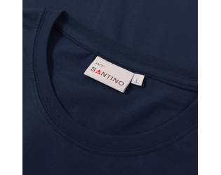 Santino T-shirt Jace+ C-neck Real Navy, S