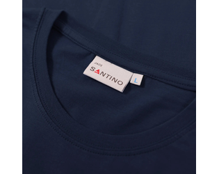 Santino T-shirt Jace C-neck Real Navy, S