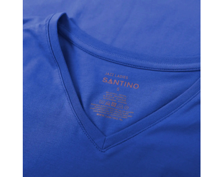 Santino T-shirt Jazz Ladies Royal Blue, XS
