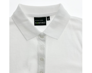 Santino Poloshirt Mathias Ladies White, XS