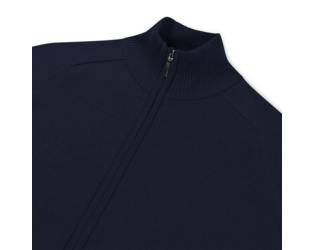 Santino Zip Cardigan Plano Ladies Navy, XS