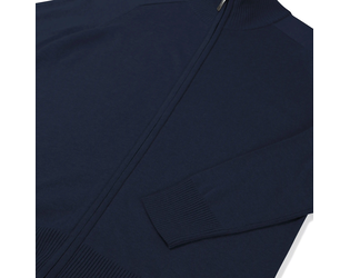 Santino Zip Cardigan Plano Ladies Navy, XS