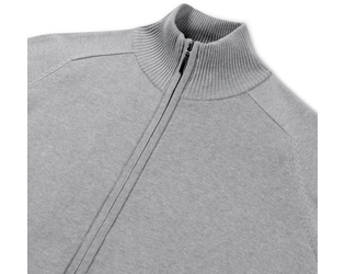 Santino Zip Cardigan Plano Ladies Sport Grey, XS
