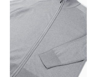 Santino Zip Cardigan Plano Ladies Sport Grey, XS