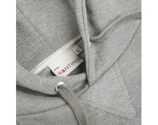 Santino Hooded Sweater Rens Sport Grey, XS