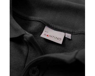Santino Polosweater Rick Black, S