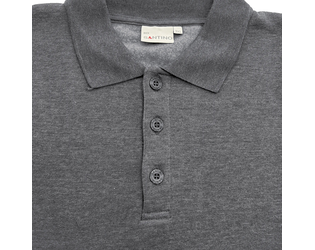 Santino Polosweater Rick Dark Grey, S