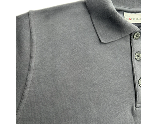 Santino Polosweater Robin Dark Grey, S