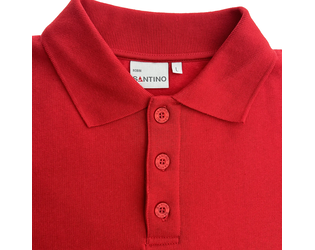 Santino Polosweater Robin Red, L