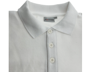 Santino Polosweater Robin White, XL